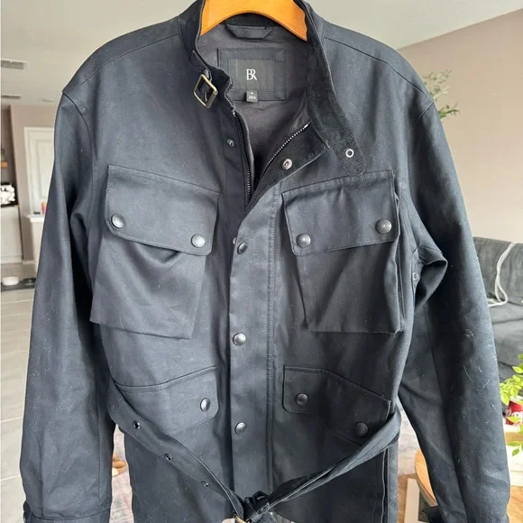 Black Men's Jacket - Picture 2 of 3